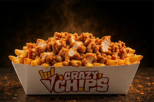 Crispy fried chicken pieces
