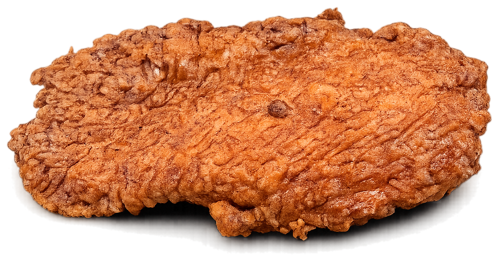 Crispy chicken patty